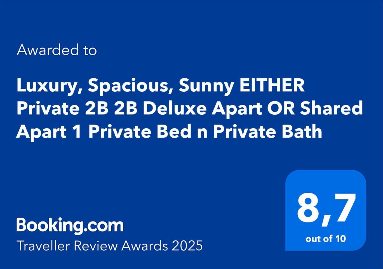 Either Private 2b2b Or Shared 1b1b, Luxury, Bright, Spacious * Berlino